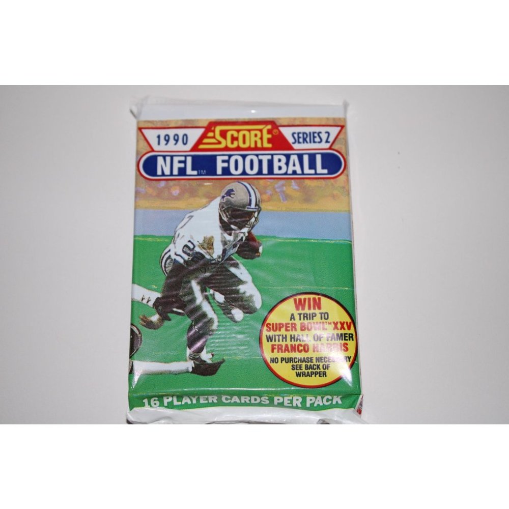1990 Score NFL Football Cards Series 2 Vintage Sports Cards 3 Packs/48 Cards New